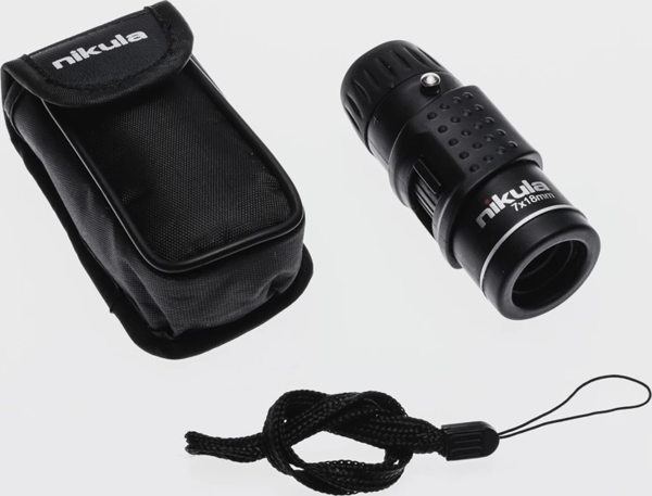 Nıkula 7x18  Avuç Içi  Kauçuk Kaplamalı Hd Optik, Cepte Taşınan Mini Monoküler Dürbün - Image 1