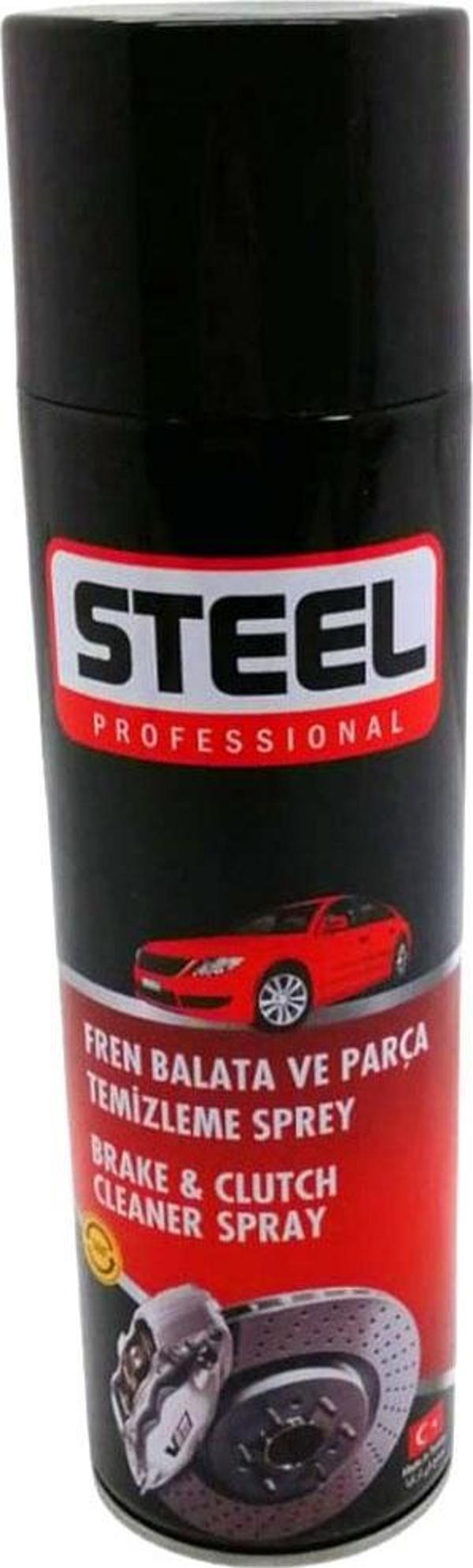 STEEL CK-6378 FREN BALATA VE PARÇA TEMİZLEME SPREYİ 500ML  - Image 1