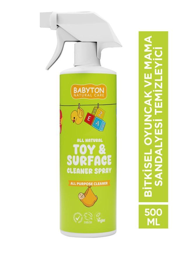 Doğal Oyuncak ve Mama Sandalyesi Temizleyici Sprey 500 ml - Image 1