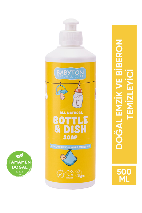 Doğal Emzik ve Biberon Temizleyici Sprey 500 ml - Image 1