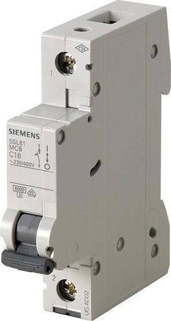 Siemens Otomatik Sigorta 5SL6106-6YA 1FAZ B6A 6ka - Image 1