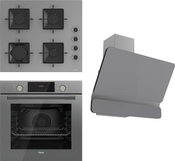 Ferre Flowart Ss Serisi Gri Set (ss208 + Qms63cpr +d082 ) - Image 1