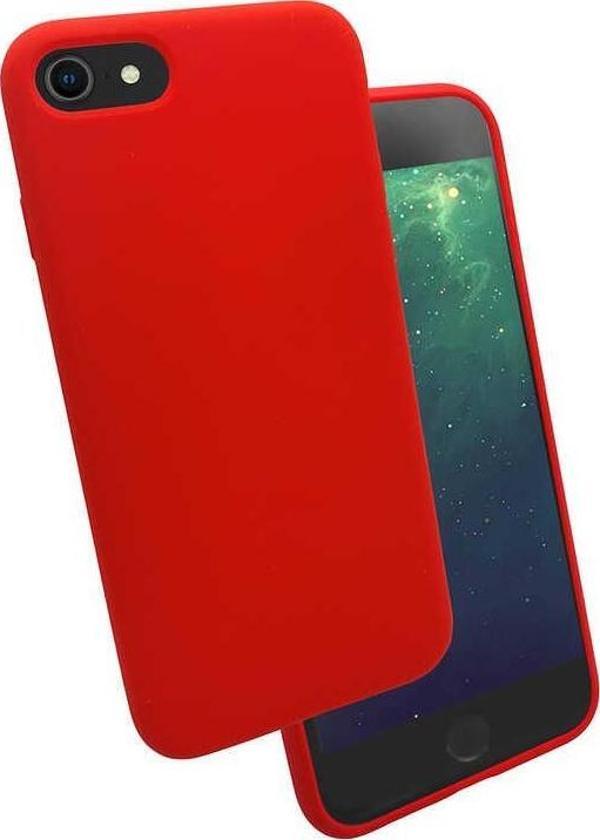 iPhone 7 / 8 / SE 2022 Kılıf Kadife İç Yüzey Wireless Destekli Silk Silikon - Image 1