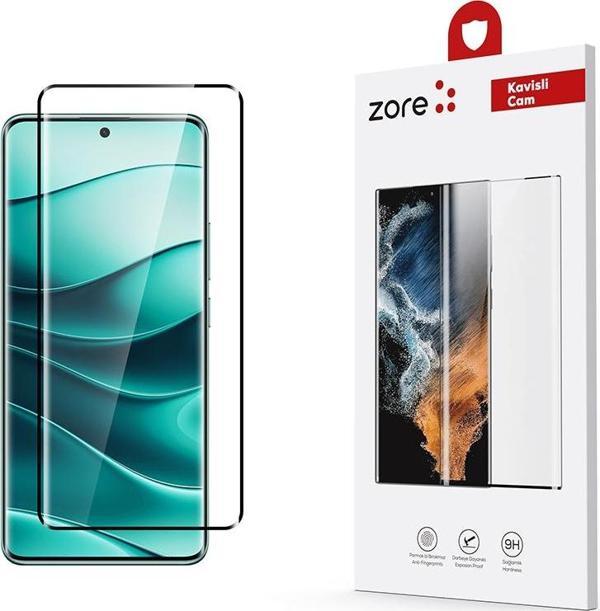 Redmi Note 14 Pro 5G Uyumlu Tam Yapışan Eğimli Cam Ekran Koruyucu - Image 1