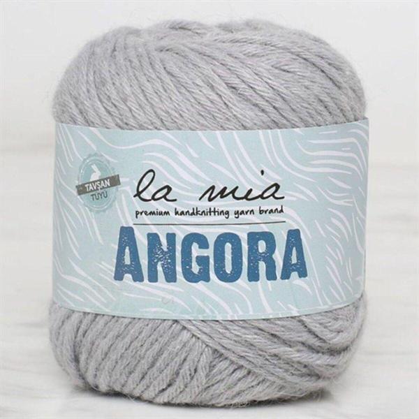 La Mia Angora Gri El Örgü İpi - L047 - 34013 - Image 1
