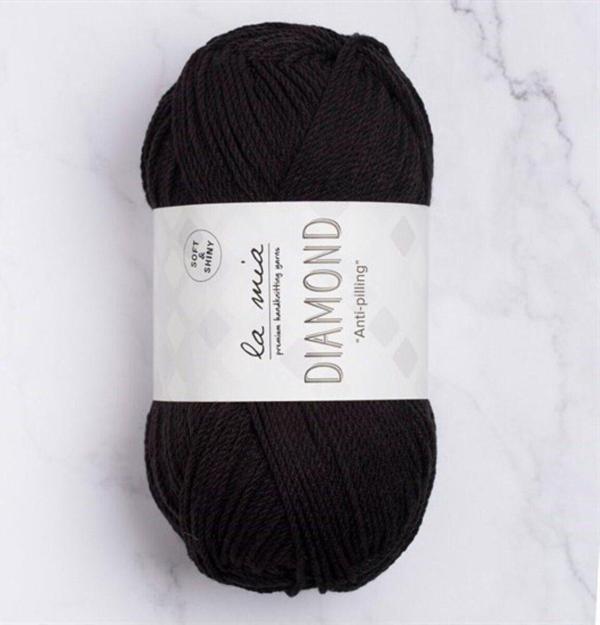 La Mia Diamond Siyah El Örgü İpi - L006 - 33724 - Image 1