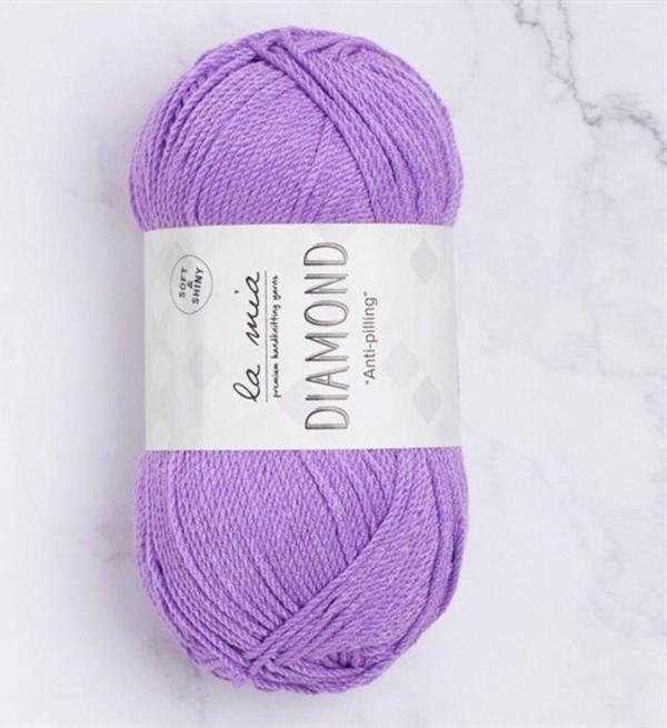 La Mia Diamond Lila El Örgü İpi - L167 - 33740 - Image 1