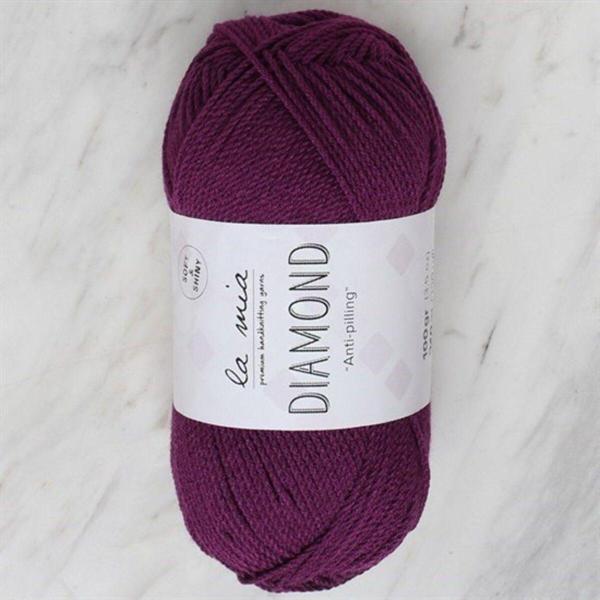 La Mia Diamond Koyu Mor El Örgü İpi - L019 - 34261 - Image 1