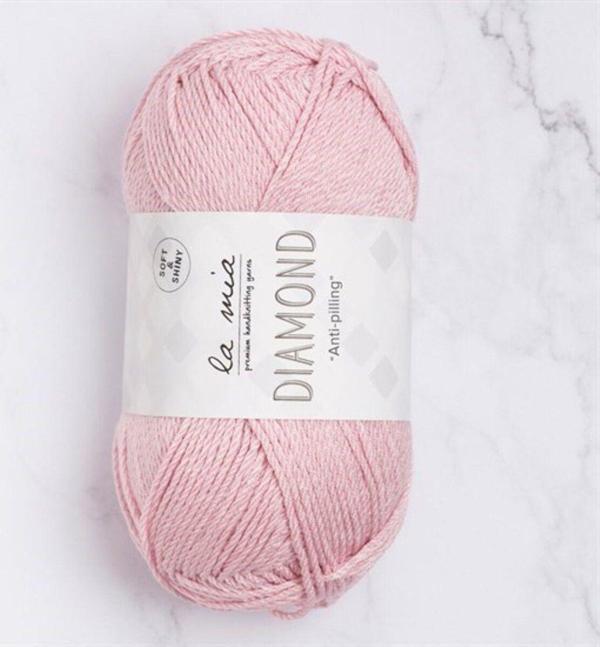 La Mia Diamond Pembe El Örgü İpi - L164 - 33738 - Image 1