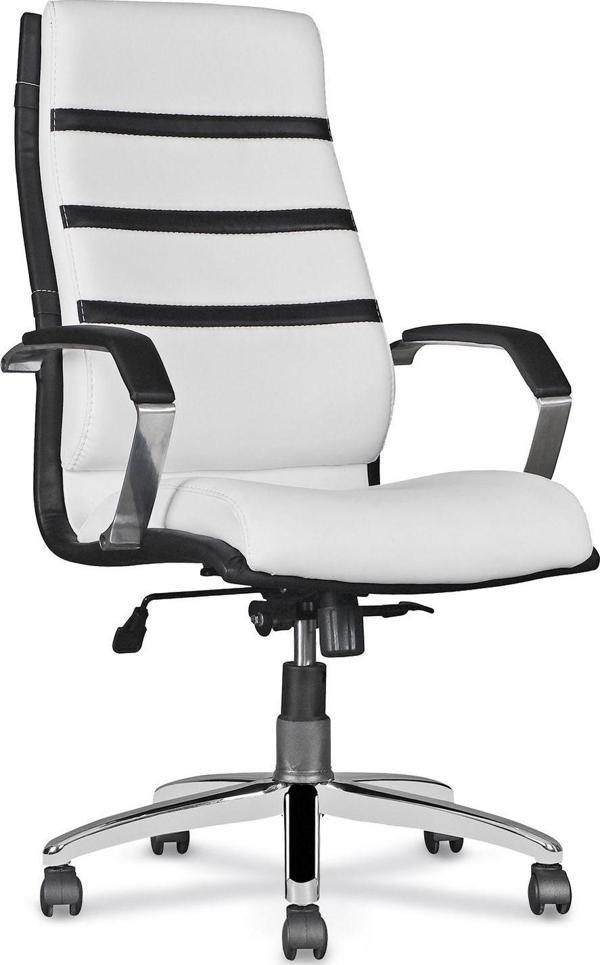 RiseOfis White Müdür Koltuğu Multi Tilt Mekanizmalı Krom Yıldız Ayaklı - Image 1