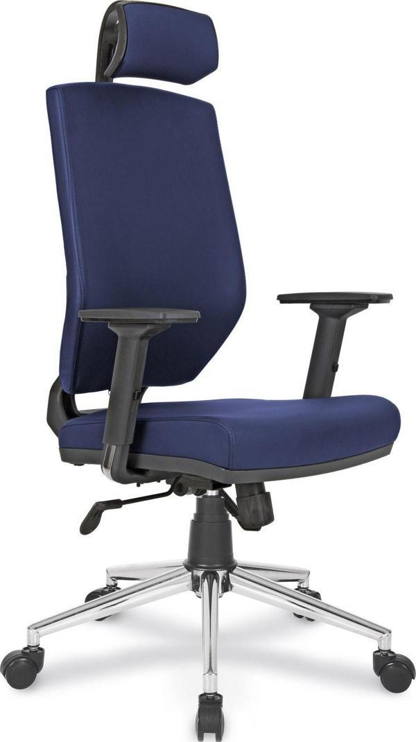 RiseOfis Molled Müdür Koltuğu Multi Tilt Mekanizmalı Krom Yıldız Ayaklı - Image 1