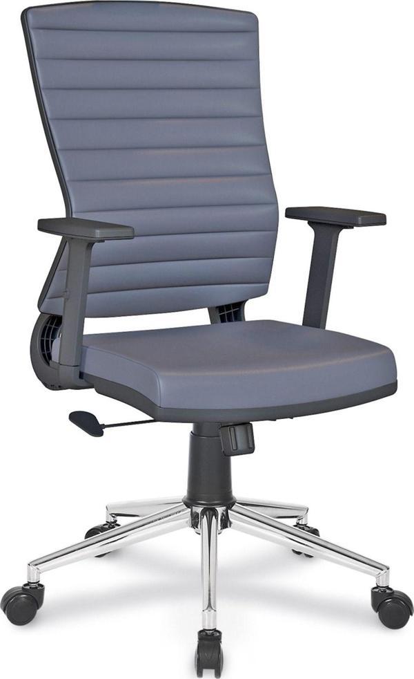 RiseOfis Open Şef Koltuğu Multi Tilt Mekanizmalı Krom Yıldız Ayaklı - Image 1