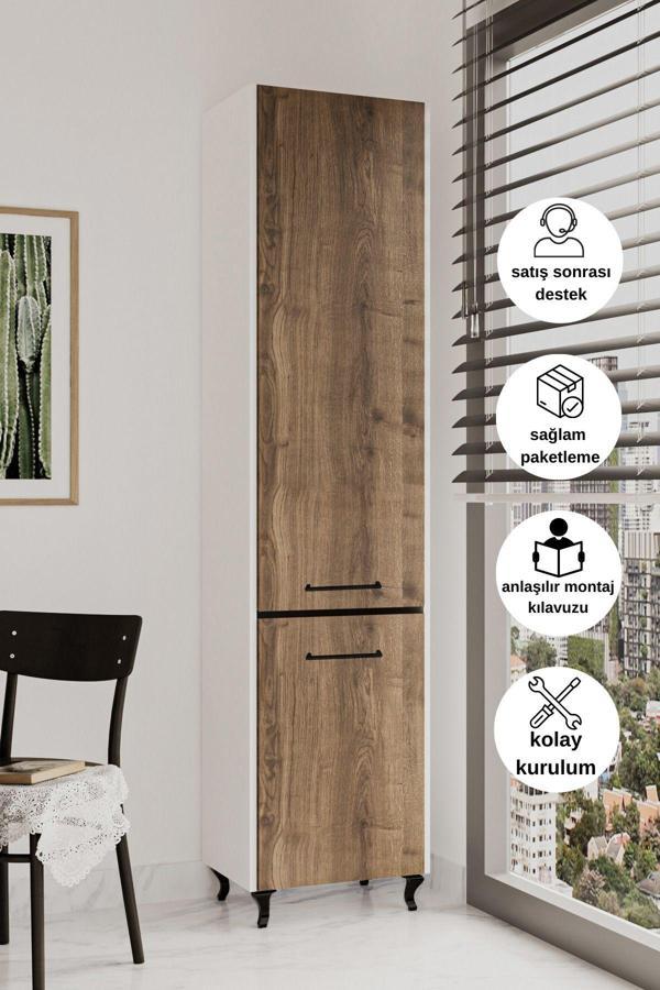 Liyano 208 Cm Boy  Kombi Dolabı - Image 1