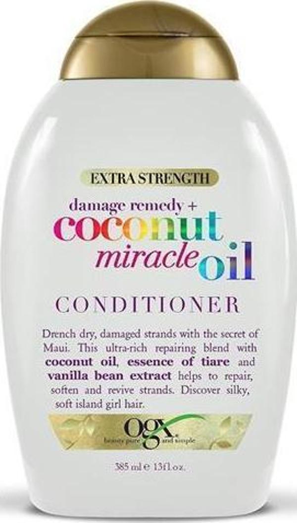 Ogx Yıpranma Karşıtı Coconut Miracle Oil Bakım Kremi 385ml - Image 1