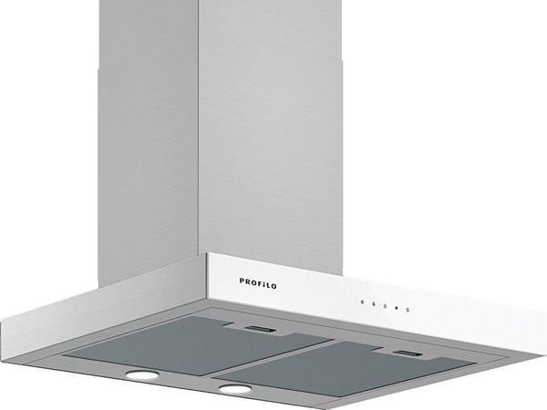 Profilo DVB6K720 Beyaz Cam Dekor Duvar Tipi Davlumbaz - Image 1