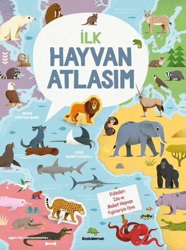 İlk Hayvan Atlasım - Bookalemun Yayınları - Image 1