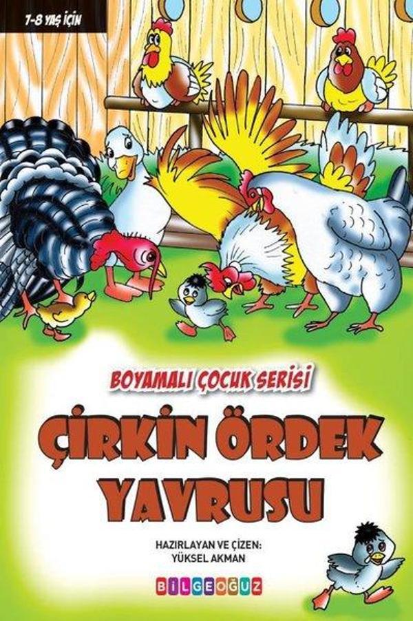 Çirkin Ördek Yavrusu - Boyamalı Çocuk Serisi - Bilgeoğuz Yayınları - Image 1