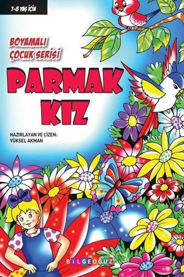 Parmak Kız - Boyamalı Çocuk Serisi - Bilgeoğuz Yayınları - Image 1