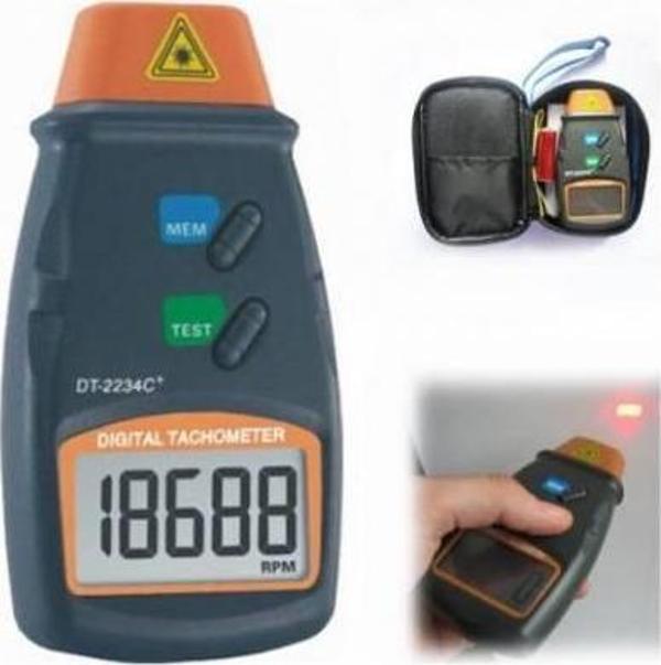 AEK-Tech DT2234-C Lazer Takometre Devir Ölçer - Image 1