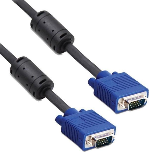 Ayt 15 Pin 2 Ucu Erkek 30 Metre VGA Kablo Bilgisayar Monitör Projeksiyon Görüntü Kablosu 30 Metre - Image 1