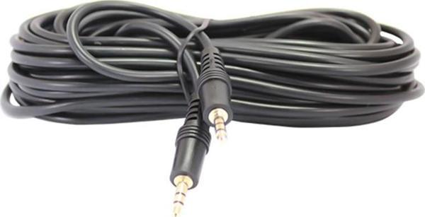 Ayt 3.5 Mm Erkek Erkek 10 Metre Stereo Kablo Aux Ses Kablosu - Image 1