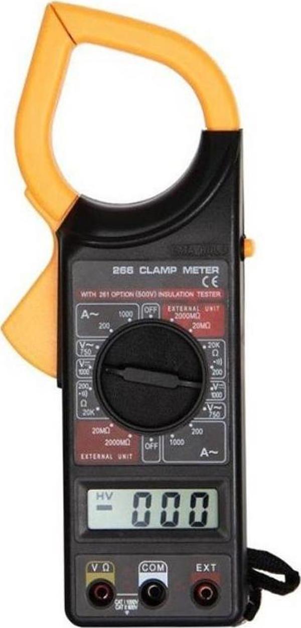 Powermaster DT-266 Dijital Buzzerli Pensampermetre Ölçü Aleti - Image 1