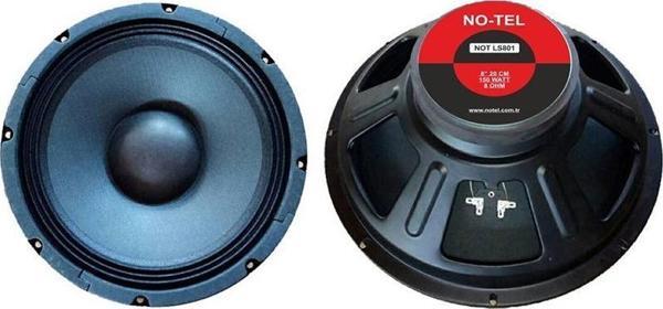 Ayt No-Tel NOT-LS801 8 İnç 20 Cm 150 Watt Çıplak Yedek Hoparlör - Image 1