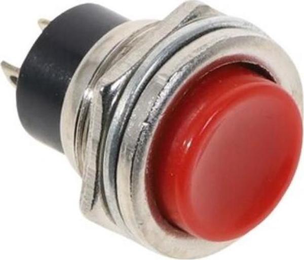 Powermaster IC-180 Yuvarlak 16 Mm Buton Aç Kapa On Off Butonu DS-2112 - Image 1
