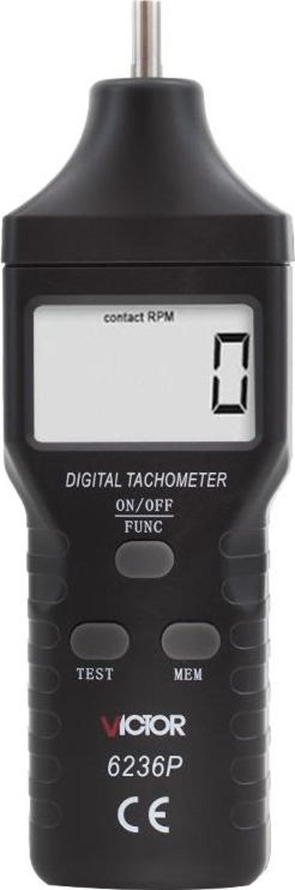 Powermaster Temaslı Optik Değmeli Dijital Takometre Devir Ölçer PM-14626 - Image 1