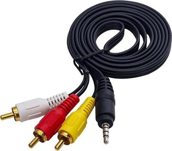 Ayt Powermaster 3.5Mm Stereo 3 Boğumlu 3Rca Discman Kablosu 1.5 Metre - Image 1