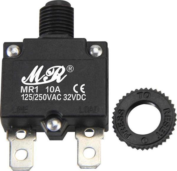 Powermaster Reset Butonu 220V  10 Amper MR1 2 Pin - Image 1