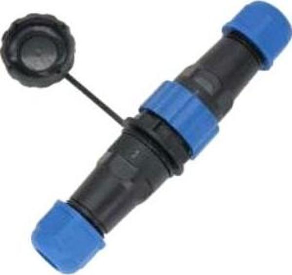 SD20 SU GEÇİRMEZ TEK PİNLİ ERKEK-DİŞİ 20 MM DÜZ KABLO KONNEKTÖR - Image 1