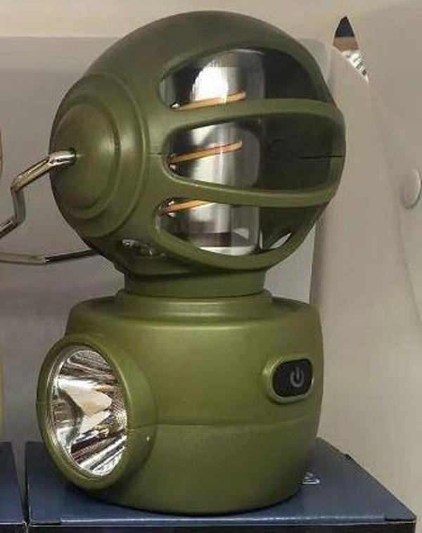 Ayt Powermaster 30 Watt Kamp Lambası Aydınlatma Led Işıldak Fener Şarjlı - Image 1