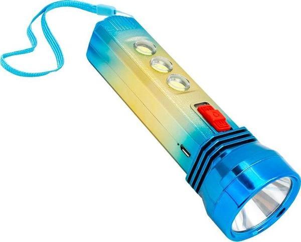 Ayt Powermaster TB33 1+3 Ledli İki Çalışma Modlu Şarjlı El Feneri Işıldak Lamba - Image 1