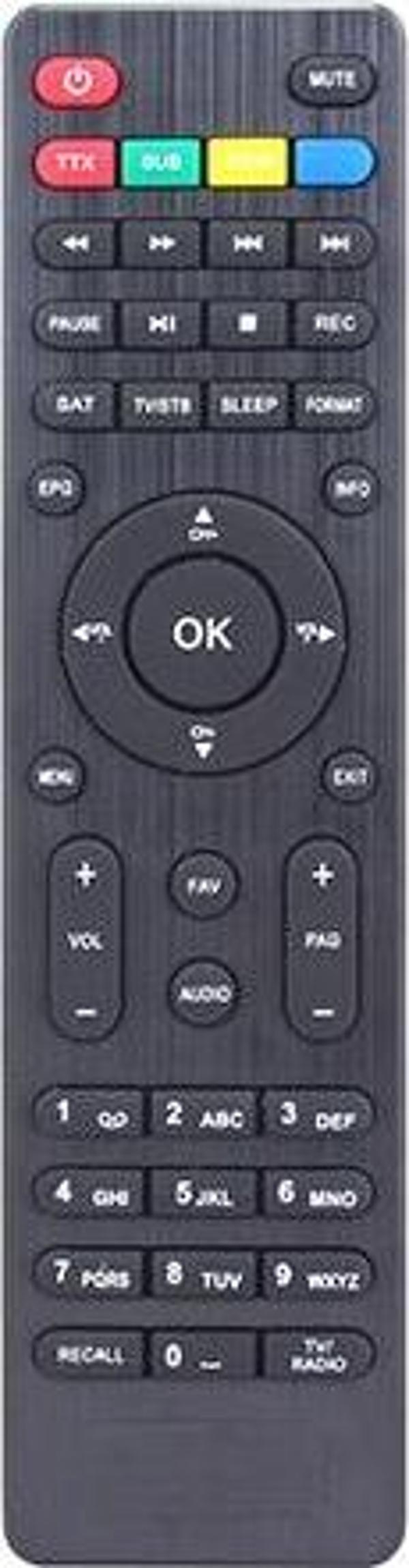 Ayt Weko Digiline Dg-115 Uydu Alıcı Kumandası Skytech Kumanda - Image 1