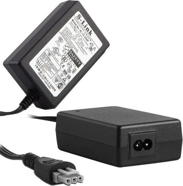 S-Link SL-15-32HP 15 Volt 32 Volt Çift Voltaj AC DC HP Yazıcı Adaptörü 3 Pinli Hp Yazıcı Kablosu - Image 1