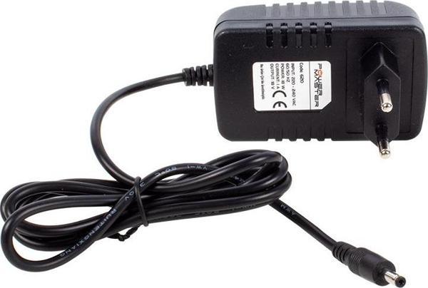 Powermaster 18 Volt 1 Amper Plastik Kasa Priz Tip Adaptör 3.5x1.35 Uç 18V 1A - Image 1