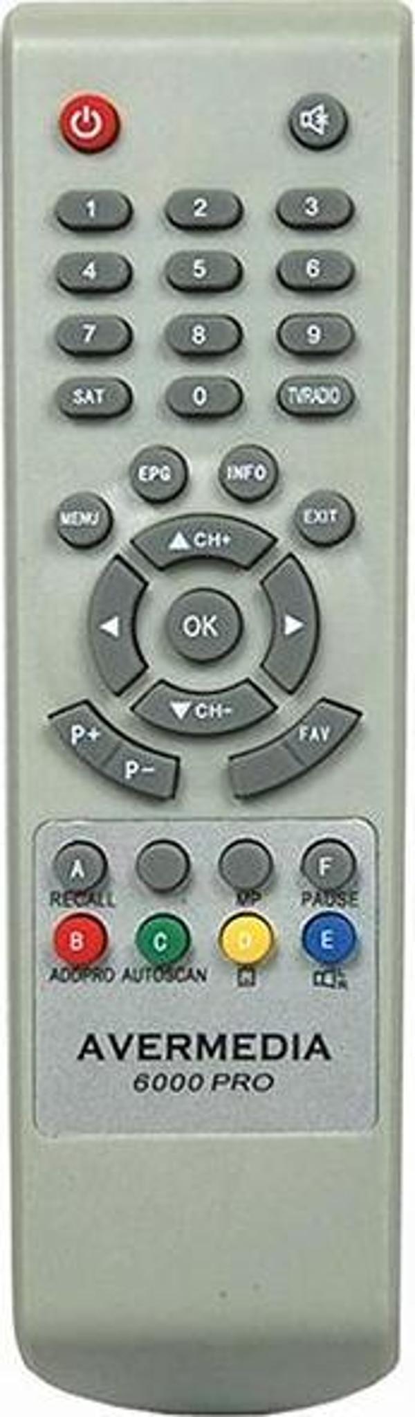 Ayt Kamosonic Kara 6000 Uydu Alıcı Kumandası - Image 1