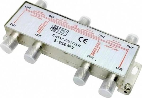 MAG MG-1510 1/6 6 WAY SPLITTER 5-2500 MHZ - Image 1