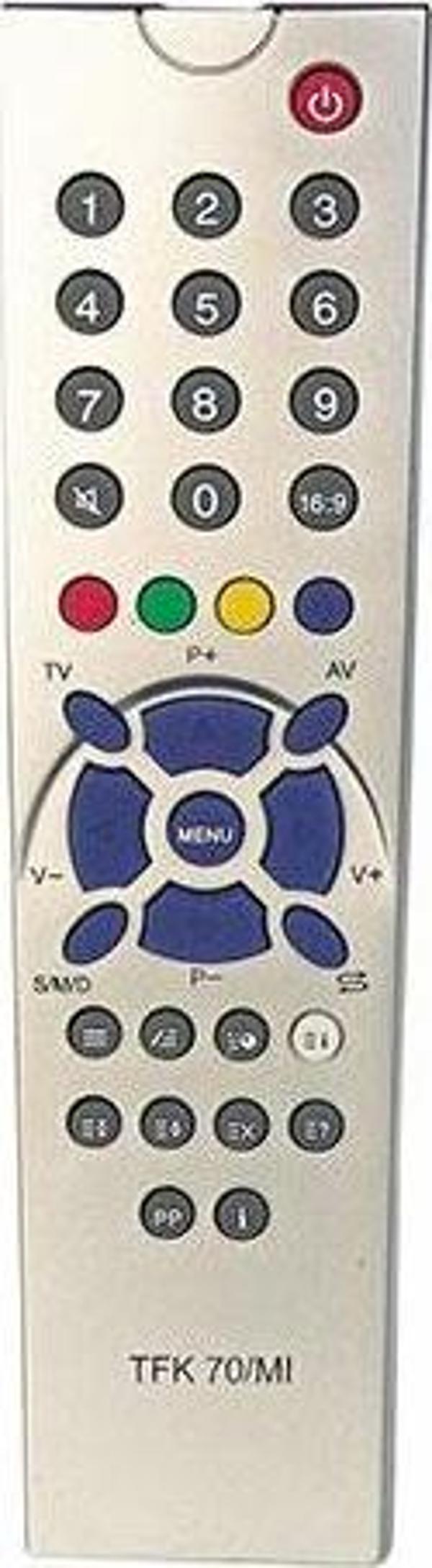Ayt Kt Telefonken Siemens Pt90 Küçük Kelebek Tv Kumandası Uzaktan Kumanda - Image 1