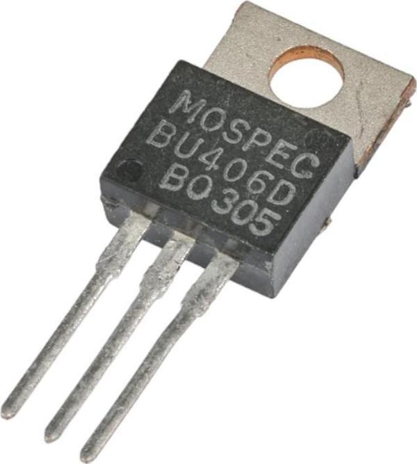 BU 406D TO-220 TRANSISTOR - Image 1