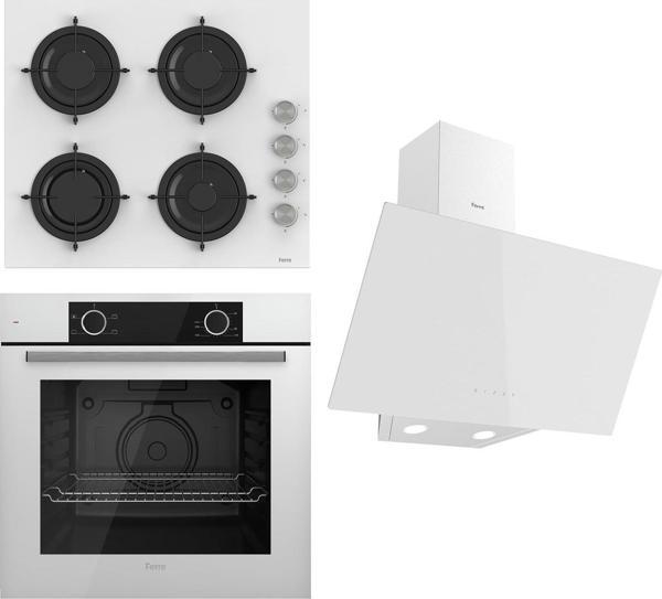 Ferre Stati̇k Cs Serisi Beyaz Set (cs206 + Xe61cb +d078 ) - Image 1