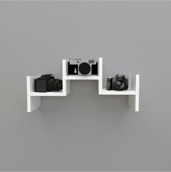 Emkawood Deco Duvar Rafı - Image 1