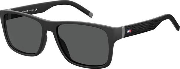 Tommy Hilfiger Mens Th 1718/S O8A Black Grey - Image 1