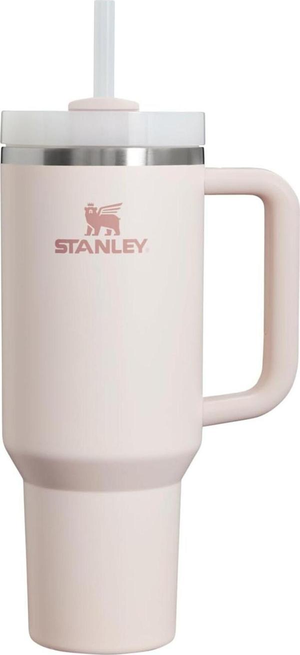 Stanley Quencher Pipetli Termos Bardak 1.18 Lt Rose - Image 1