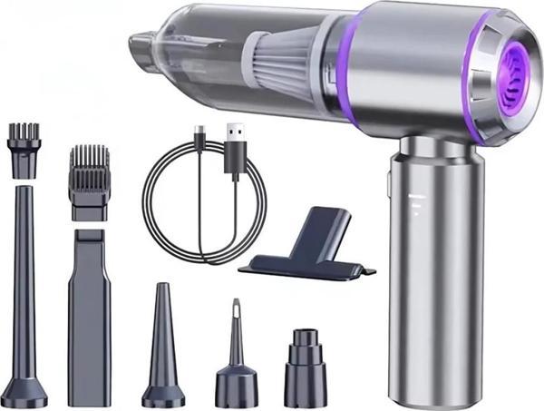 Coofbe Profesyonel Güçlü Vakumlu 100W 16000pa Araç Süpürgesi 6000mAh Uzun Şarjı  El Araç Oto Süpürgesi  - Image 1