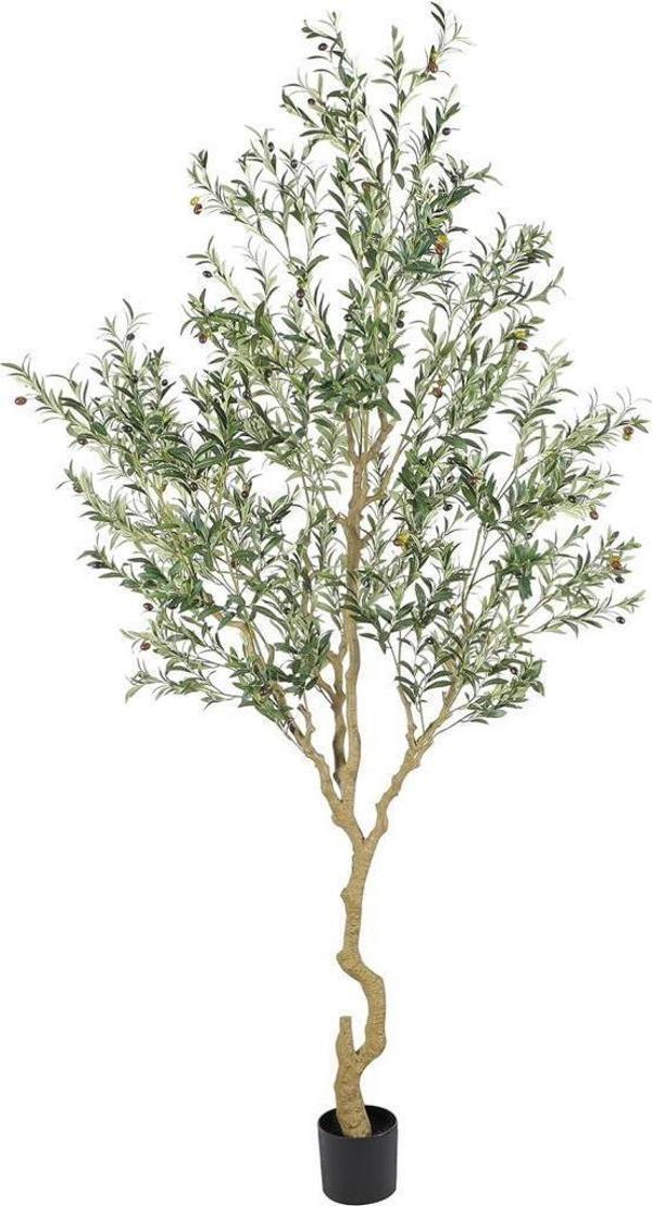 Yapay Zeytin Ağacı Lüx 240cm Doğal Gövdeli Gerçek Görünümlü Yapay Ağaç - Image 1