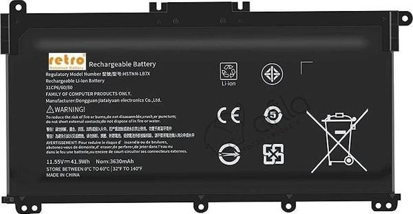 Hp 15-cs, 15-cw, 15-cu, HT03XL Notebook Bataryası, Laptop Pili - 3 Cell / RHL-108 - Image 1