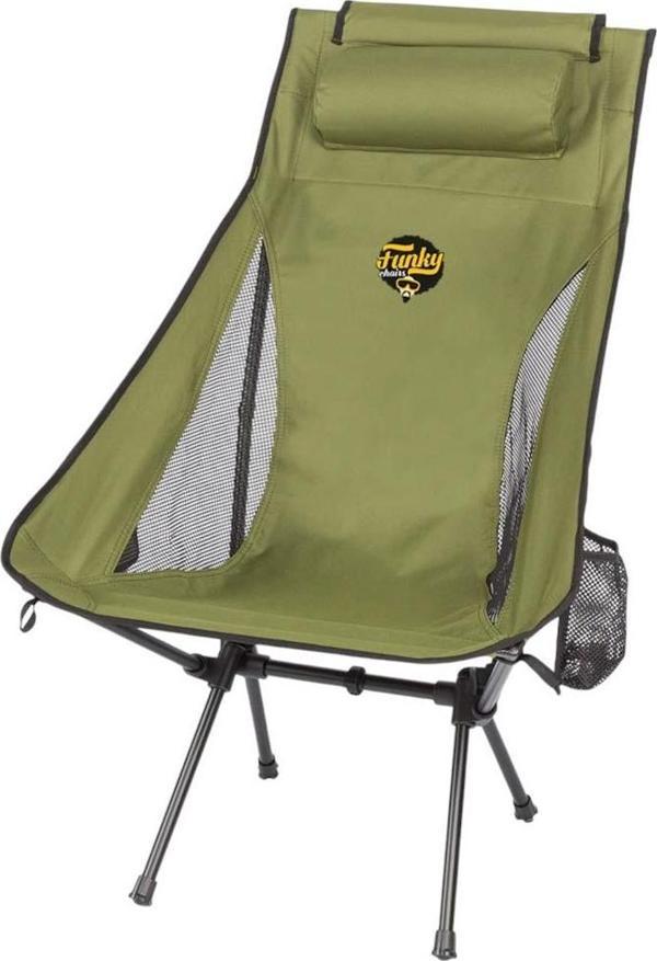 Funky Chairs Sky Ultralight Katlanabilir Kamp Sandalyesi - Haki - Image 1