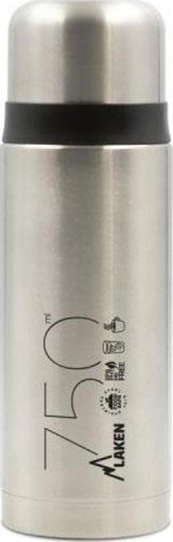 Laken Bardak Kapaklı Çelik Termos 750ml Çelik LK1875S - Image 1